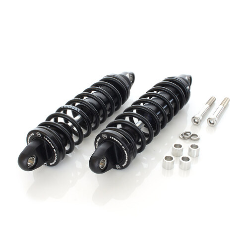 Legend LEG-1310-0943 REVO Series 13" Rear Shock Absorbers Black for Dyna 06-17