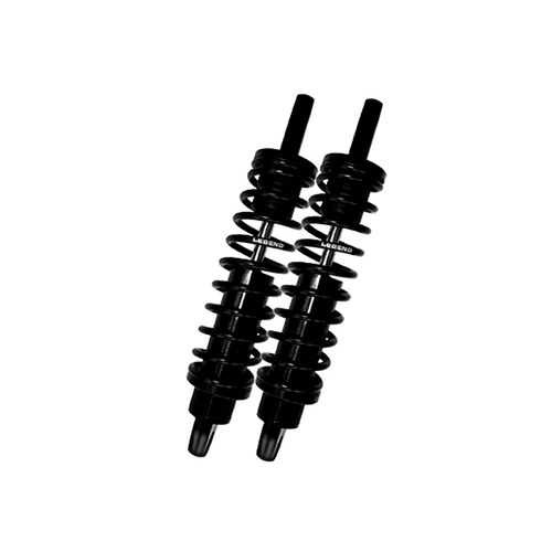 Legend LEG-1310-0944 REVO Series 12" Heavy Duty Spring Rate Rear Shock Absorbers Black for Dyna 91-17