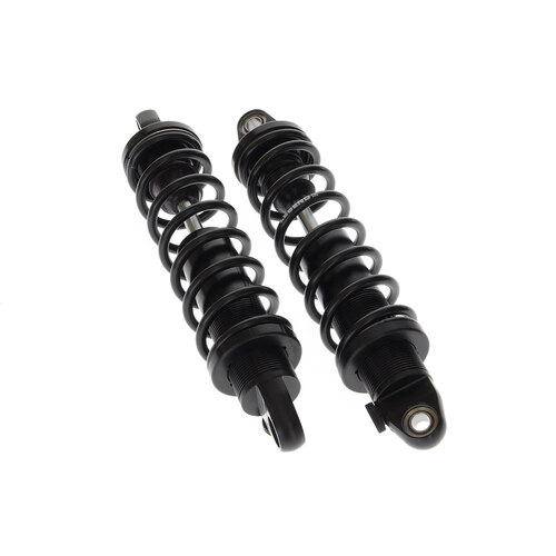 Legend LEG-1310-0949 REVO-A Series 13" Adjustable Heavy Duty Spring Rate Rear Shock Absorbers Black for Dyna 06-17