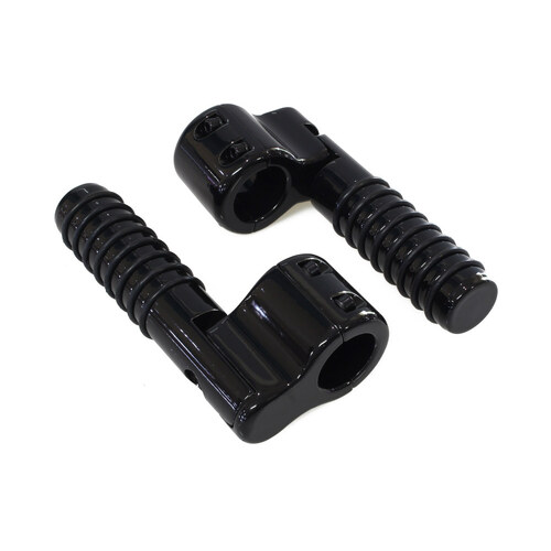 Lindby LIN-BL-810 1-1/4" Clamp On Linbar Highway Pegs Black