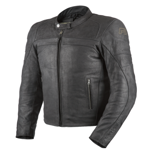 Rjays Calibre II Black Leather Jacket [Size:SM]