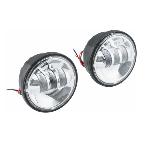 Letric Lighting Co LLC-LPL-C 4-1/2" LED Passing Lamp Inserts Chrome