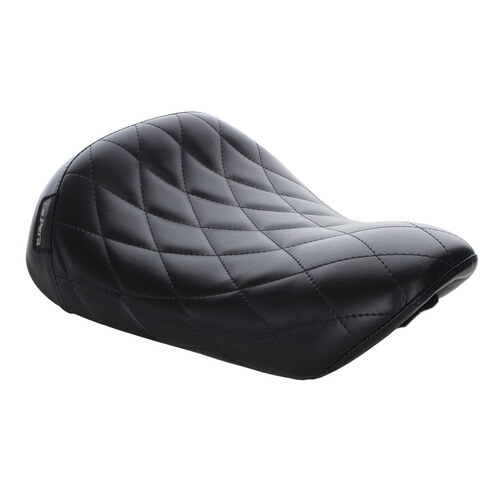 LePera Seats LP-LF-006DM Bare Bones Solo Seat w/Diamond Stitch for Sportster 04-06 & 10-21 w/3.3 Gallon Fuel Tank