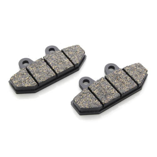 Lyndall Racing Brakes LRB-7283-G Brake Pads for Rear on Softail 18-Up