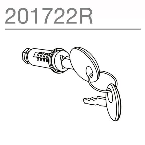 Shad Replacement Key & Barrel for SH29-45 Top Cases