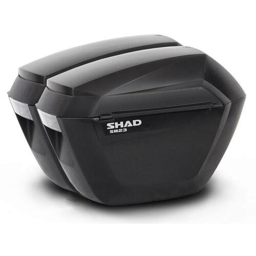 Shad SH23 Pannier Cases Black 23L