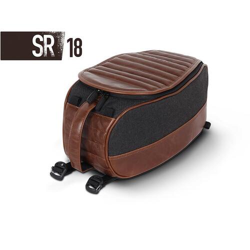 Shad SR18 Cafe Racer Tank Bag Brown 8L