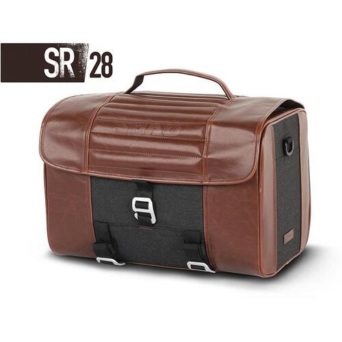 Shad SR28 Cafe Racer Rear Bag Brown 27L