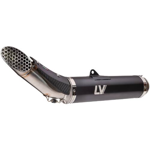 LeoVince LVFS14371EB LV Race Stainless Black Full Exhaust System for Yamaha MT-09/MT-09 SP 21-23