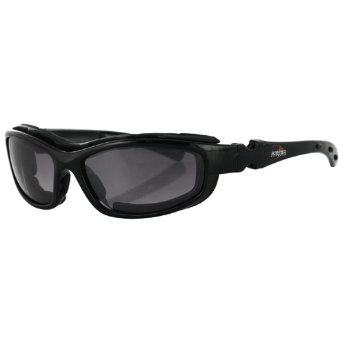 ROAD HOG II CONVERTIBLE BLACK FRAME 4 LENSES BOBSTER EYEWEAR        BR