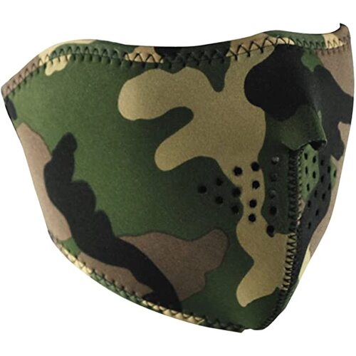 Zanheadgear Half Face Neoprene Camo Mask