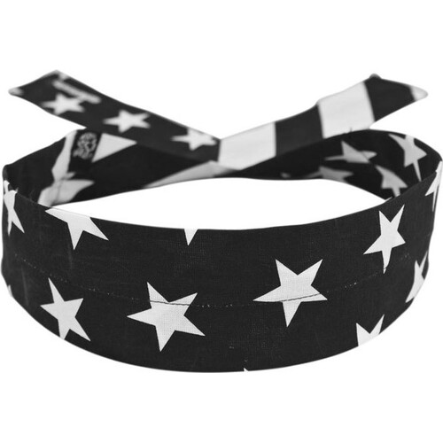 Zanheadgear Cooldanna Head & Neck Tie Black/White Flag