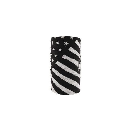 Zanheadgear Motley Tube Black/White Flag