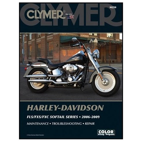 REPAIR MANUAL   CLYMER M250 SOFTAIL ALL MODELS 2006/2009 DETAILED SERVI