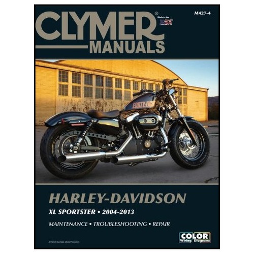 REPAIR MANUAL   CLYMER M427 SPORTST ER 5 SPEED 2004/2011 DETAILED SER