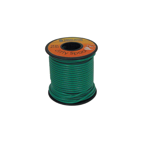 ELECTRICAL WIRE GREEN 18 GAUGE STR ANDED COPPER W/PVC JACKET45' ROLL