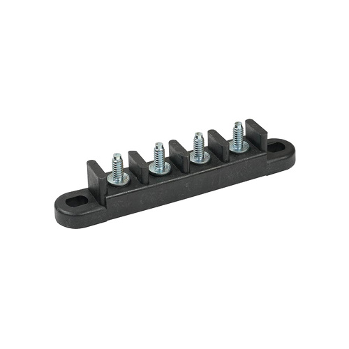 TERMINAL BLOCK 30AMP 12VDC 4-STUD 4.5" LONG