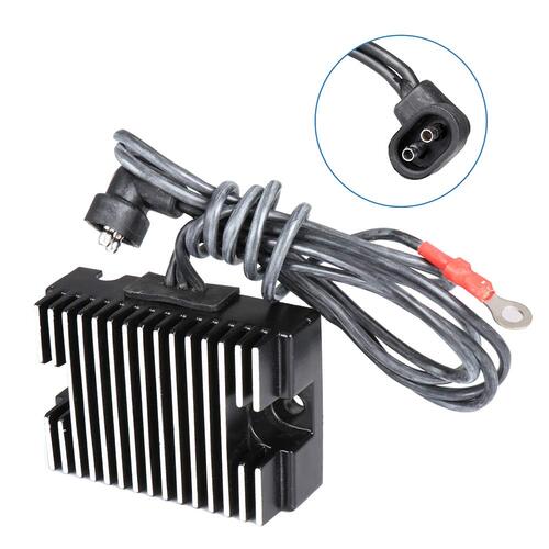 V-Factor 16236 Black Regulator / Rectifier 32amp Big Twin Model Fxst Flst 1989-99 Fxr 1989-94 Flt 1989-96 Dyna 1991-98 Oem 74519-88