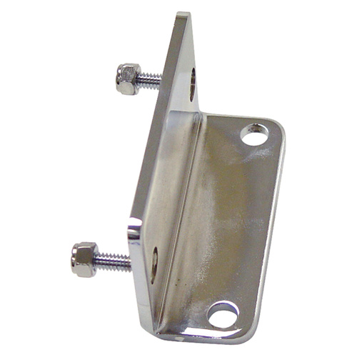 V-Factor 16331 Chrome Heavy Duty Regulator Mount Bracket Fit Big Twin Models 1936-99 with Solid Mount Engine or Custom