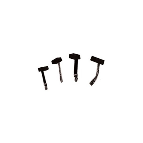 Hardbody 17738 Replacement Brushes (set of 4) Fits Most Models Big Twin & Sportster 1973-88 Oem 31582-73 & 31575-73