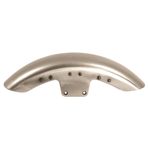 V-Factor 22437 Raw Style Front Fender w/Rivets for  Softail Slim FLS Models 2012-Later Oem 58900021 