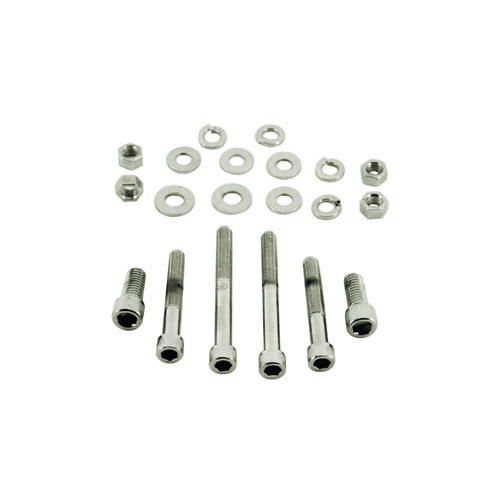 Colony 26102 9926-17 Chrome Motor Mount Hardware Fits Big Twin 1948-84 and Custom Applications Sold Set