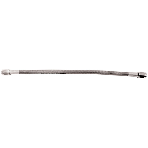 BRAKE HOSE ASY,BRAIDED 44"LONG CLEAR CVR #3 HOSE W/CP FEMALE ENDS USE W/FITTINGS MFG.80344