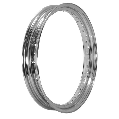 V-Factor 53044 Chrome 40 Spoke Rim 23" x 3.00 Drop Center w/Metal Center Valve Stem Hole