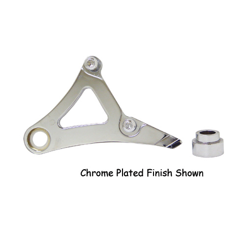 POLISHED 4 PISTON CALIPER BRACKET SOFTAIL 2000-UP FITS HARLEY OR CUSTOM USE