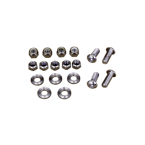 Colony 9866-18 72241 Chrome Trransmission Mounting Hardware kit Fits Softail 5Spd 