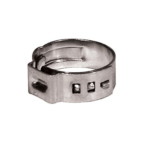 O.E Style Fuel & Oil Line 7/16" Stainless Steel Stepless Clamp Oem 9996A Sold Pack of 10