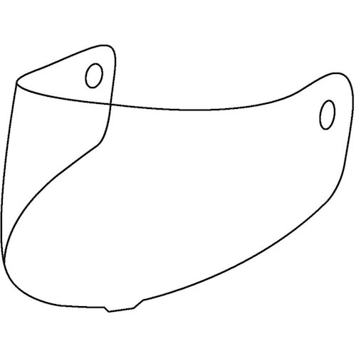 M2R C1 Clear Visor for M1 Helmets