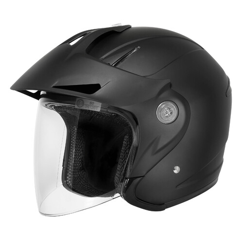 DriRider Freedom Touring Matte Black Helmet [Size:SM]