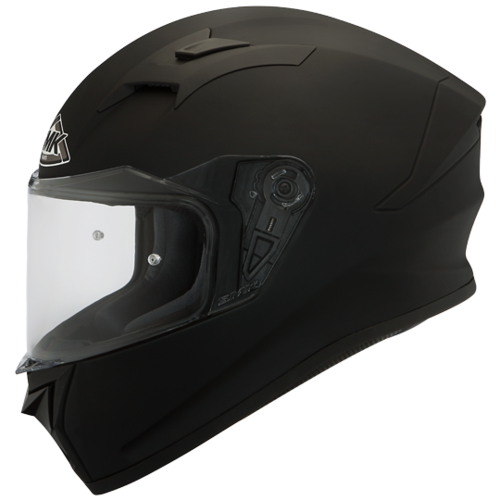 SMK Stellar Matte Black MA200 Helmet [Size:LG]