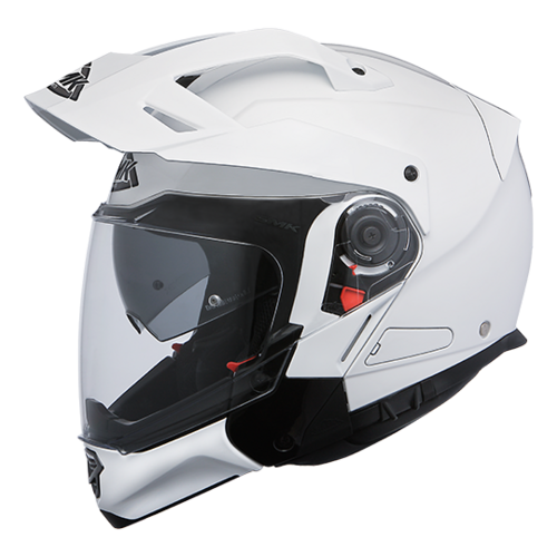 SMK Hybrid Evo White GL100 Helmet [Size:XS]