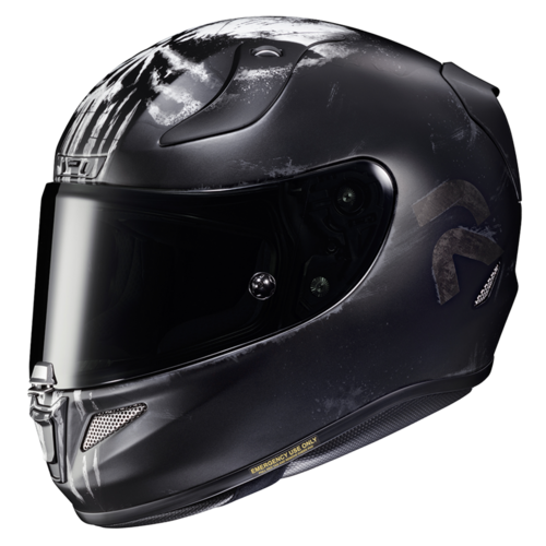 HJC RPHA 11 Punisher Marvel MC-5SF Helmet [Size:XS]