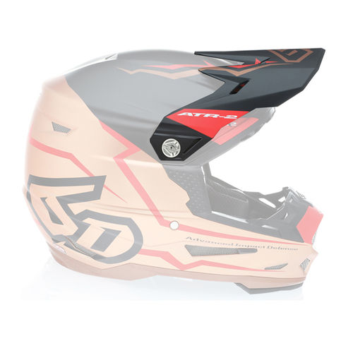 6D Replacement Peak for ATR-2 Helmet Element Bronze