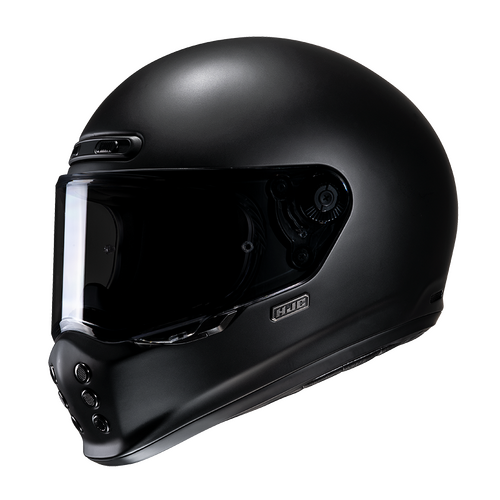 HJC V10 Solid Semi Flat Black Helmet [Size:XS]