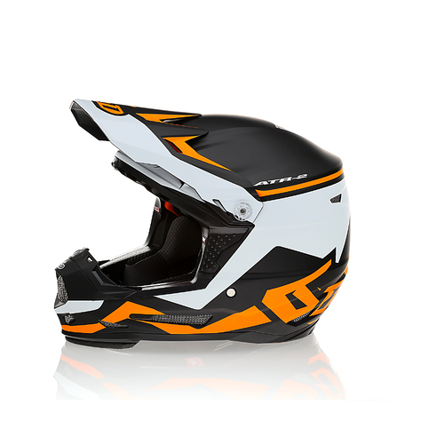 6D ATR-2Y Drive Neon Orange Youth Helmet [Size:MD]