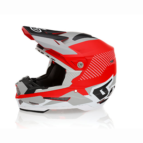 6D ATR-2 Fusion Red Helmet [Size:SM]