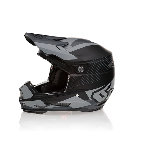 6D ATR-2Y Fusion Black Youth Helmet [Size:MD]