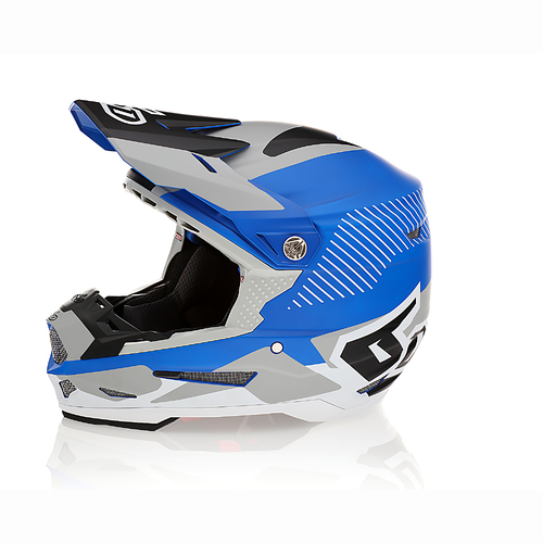 6D ATR-2 Fusion Blue Helmet [Size:SM]