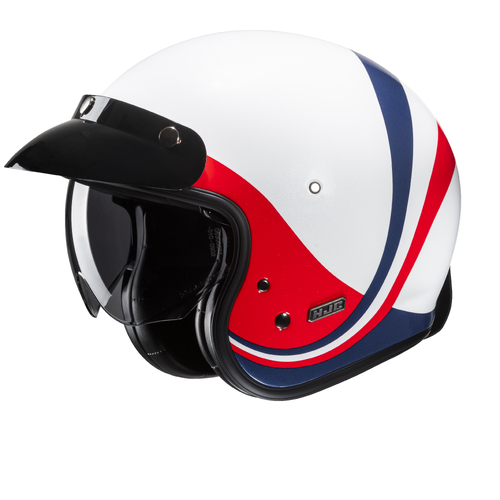 HJC V31 Emgo MC-21 Helmet [Size:MD]