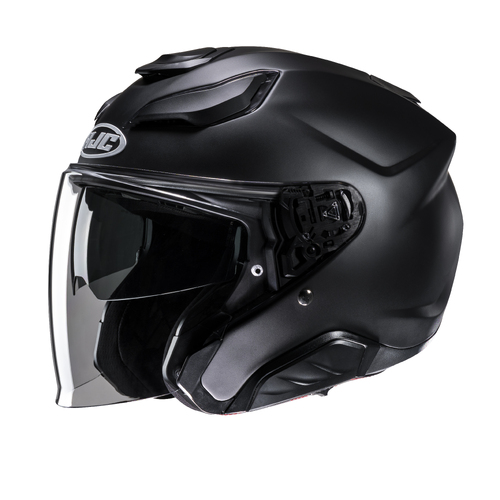 HJC F31 Semi Flat Black Helmet [Size:SM]