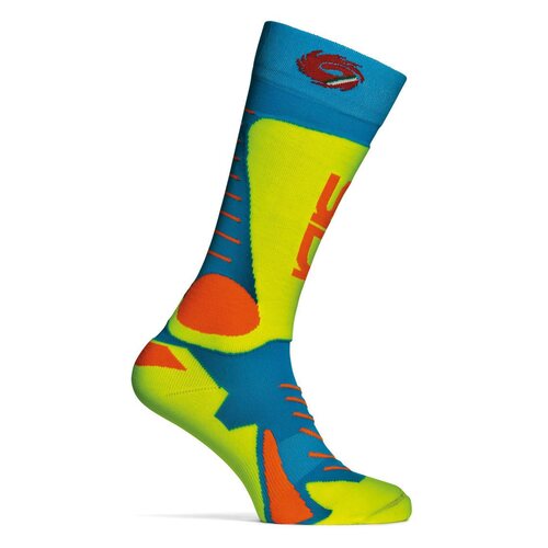 Sidi Tony Light Blue/Fluro Blue Socks [Size:LG/XL]