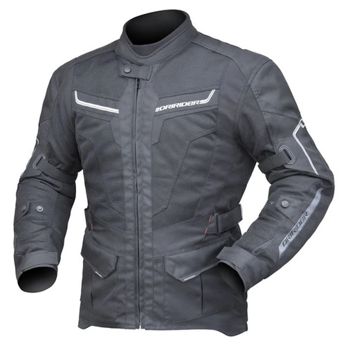 DriRider Air-Ride 5 Airflow Black Textile Jacket [Size:SM]