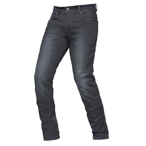 DriRider Titan Black Wash Regular Leg Protective Jeans [Size:28]