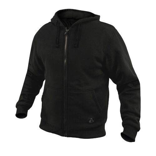 Argon Renegade Fleece Black Textile Hoodie Jacket [Size:64]