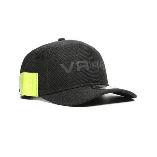 Dainese VR46 9Forty Cap Black/Fluro-Yellow