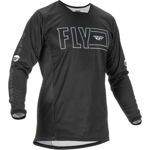 FLY 2022 Kinetic Fuel Black/White Jersey [Size:SM]